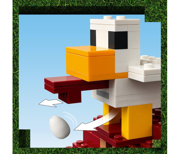 LEGO Minecraft 21273 Atak balonowego Ghasta na wioskę - 1308186 - zdjęcie 7